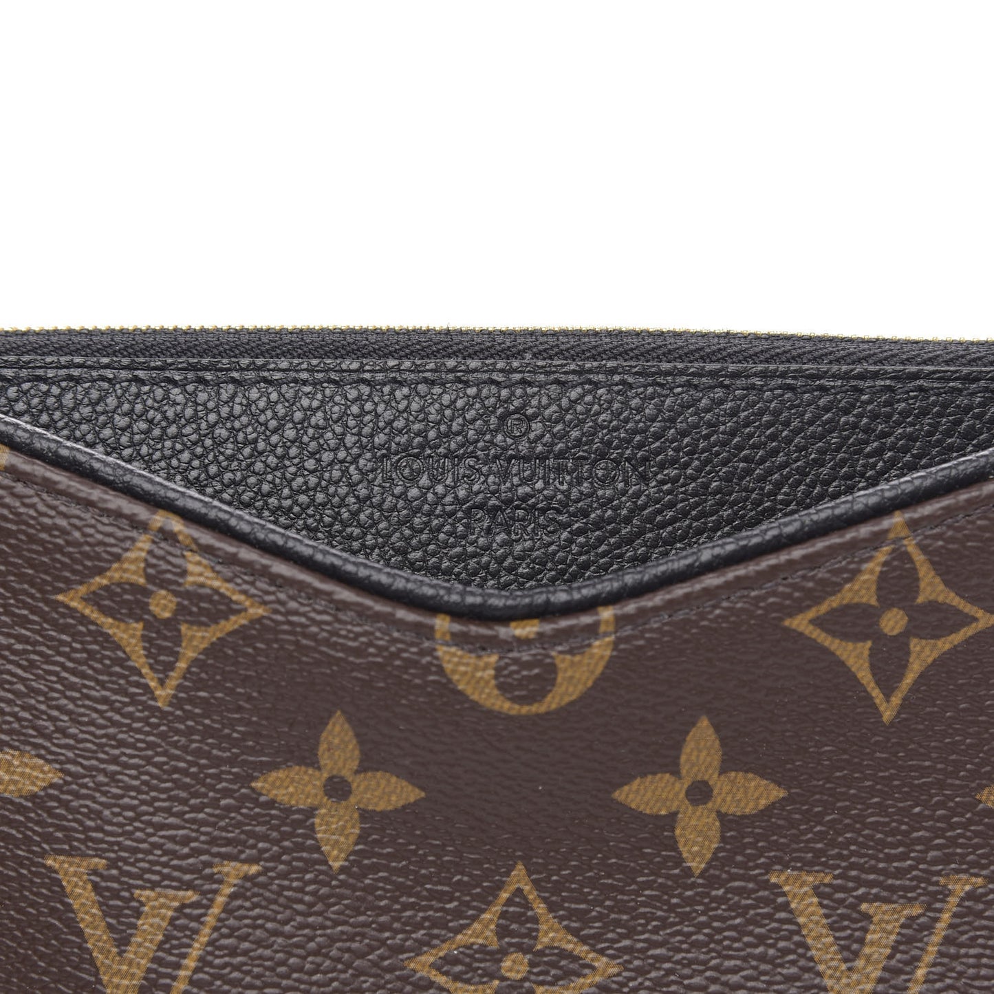 Monogram Pallas Clutch Black