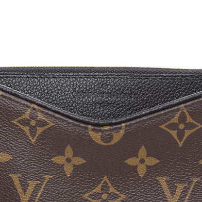 Louis Vuitton Monogram Pallas Clutch Black 7 of 10