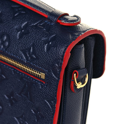 Louis Vuitton Empreinte Pochette Metis Marine Rouge 12 of 13
