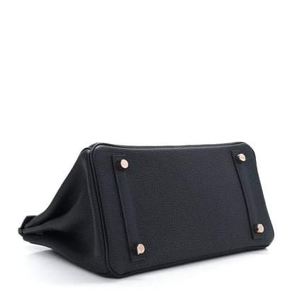 Hermes Togo Birkin 25 Black 4 of 9