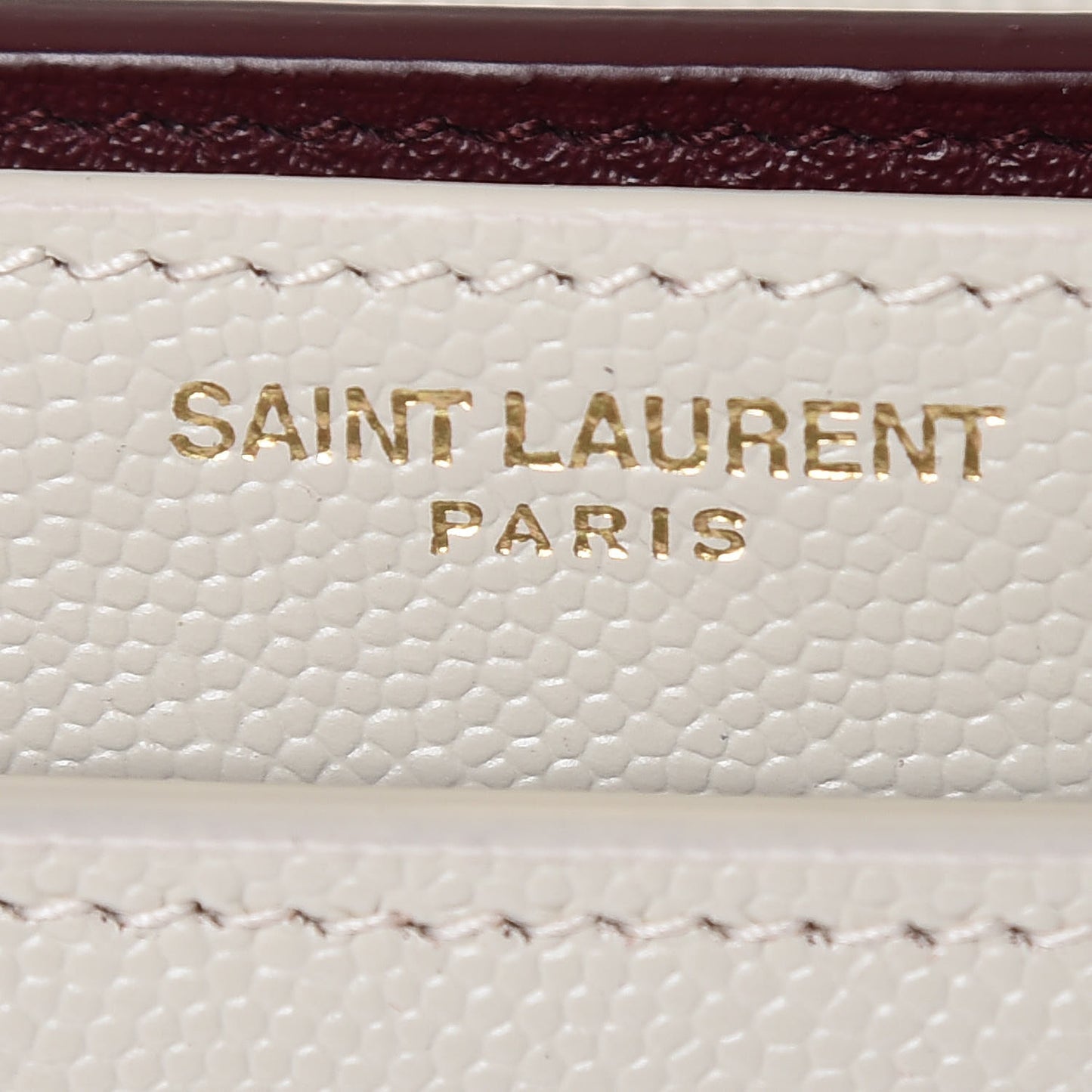 Smooth Calfskin Monogram Cassandra Clasp Bag Porcellana