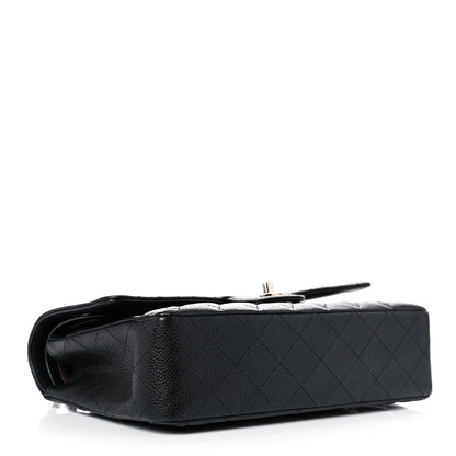 Chanel Caviar Quilted Medium Double Flap Black 4 of 12
