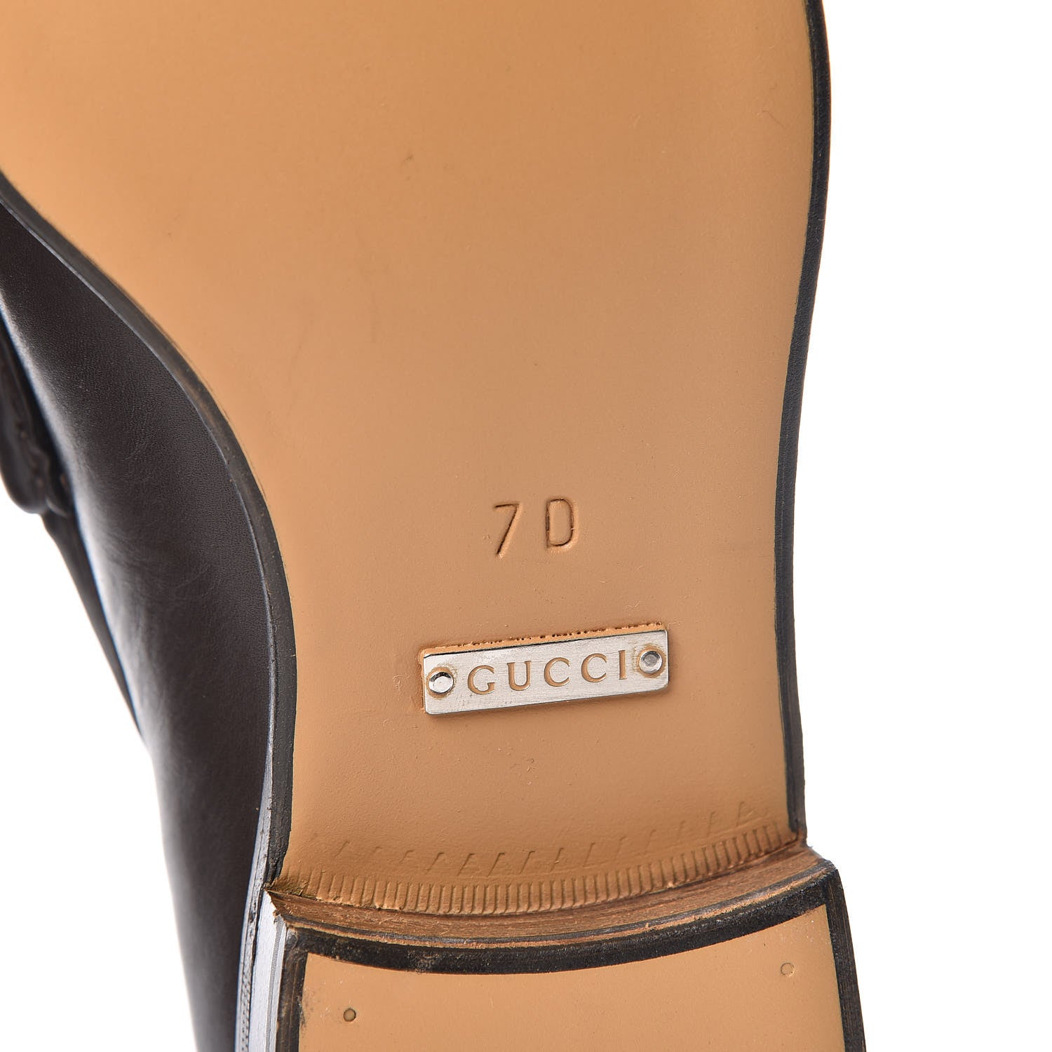 Gucci Calfskin Mens 1953 Horsebit Loafers 7 Marrone 8 of 10