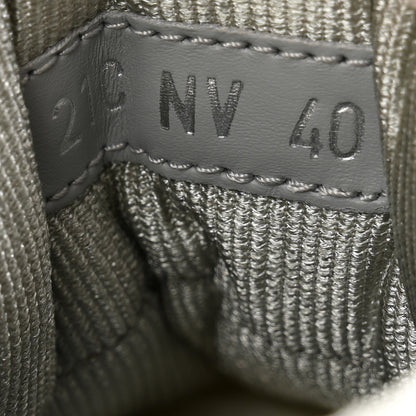 Christian Dior Smooth Calfskin Jacquard Oblique Mens B27 Mid Top Sneakers 40 Beige Blue 8 of 8