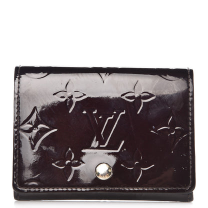 Louis Vuitton Vernis Business Card Holder Amarante 1 of 11