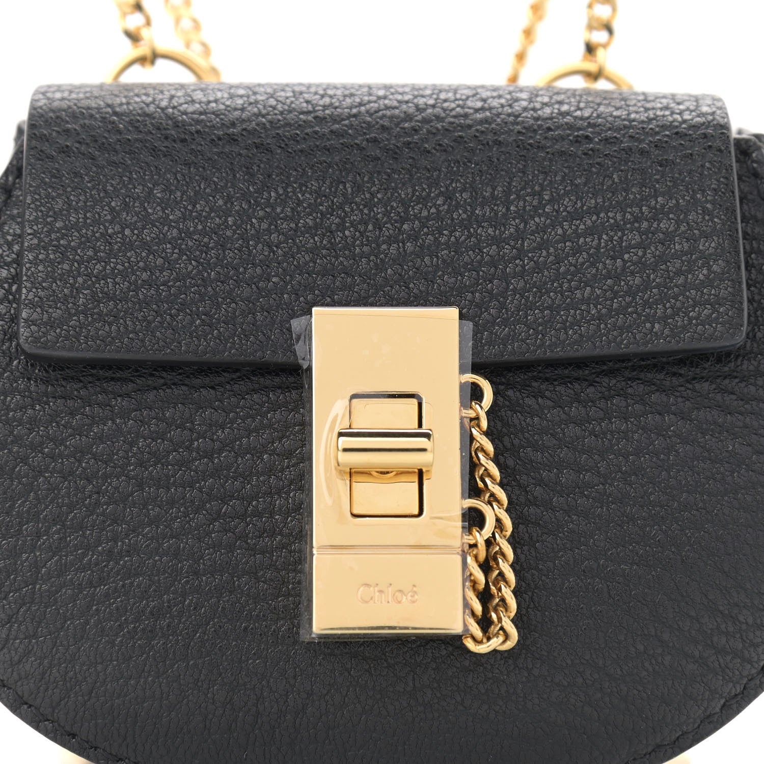 Chloe Grained Lambskin Mini Drew Shoulder Bag 10 of 10