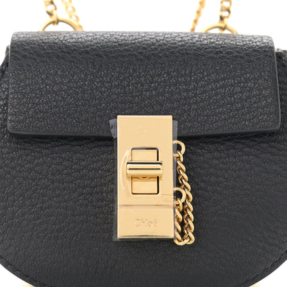 Chloe Grained Lambskin Mini Drew Shoulder Bag 10 of 10