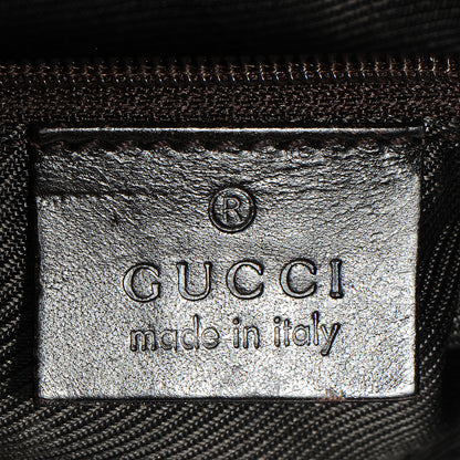 Gucci Monogram Web Jackie O Hobo Dark Brown 6 of 7