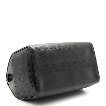 Louis Vuitton Epi Speedy 25 Black 4 of 12