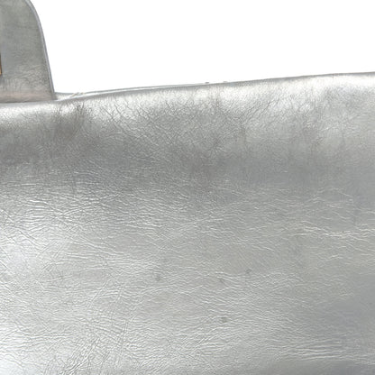 Chanel Metallic Aged Calfskin Quilted 2.55 Reissue 227 Flap Silver 17 of 20