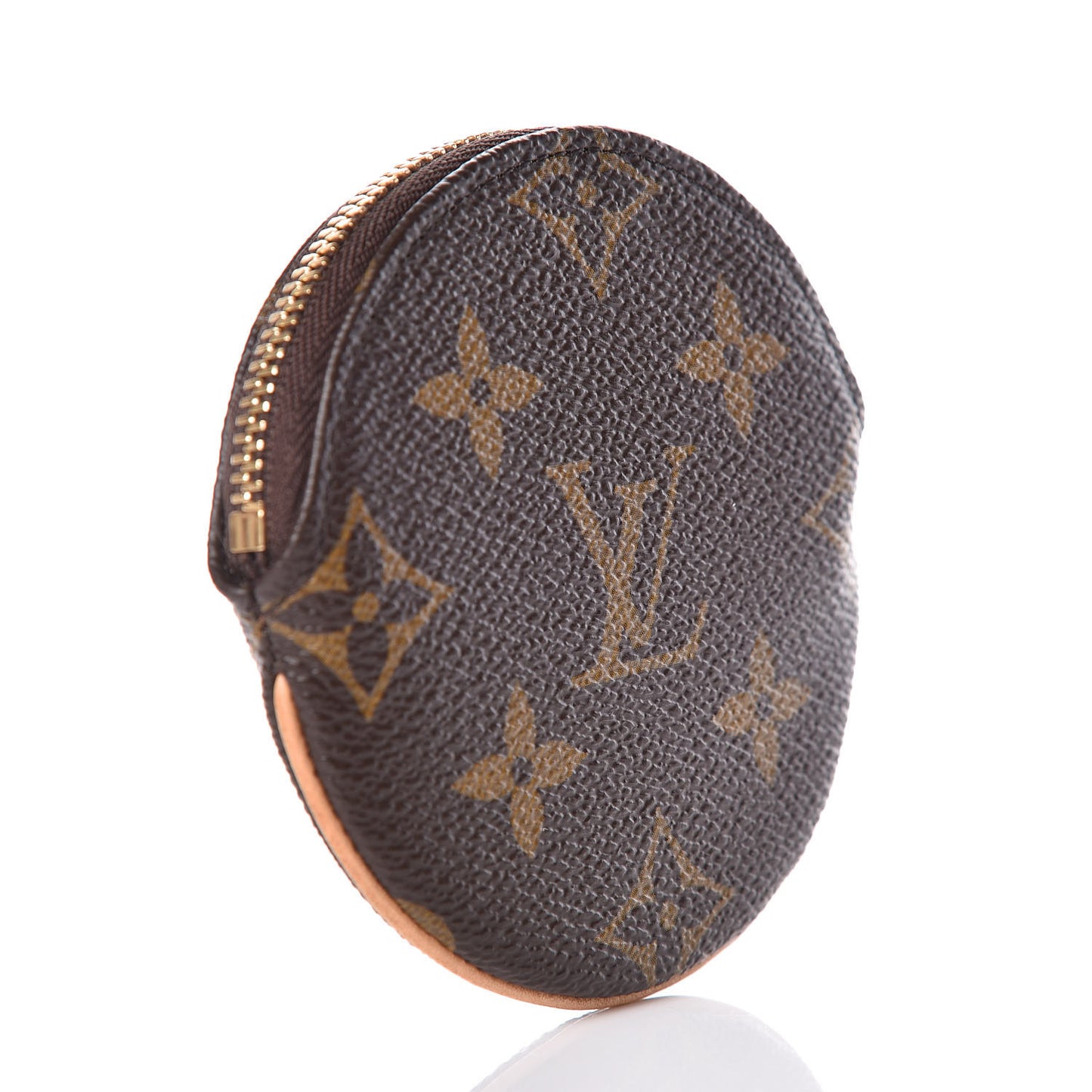 Monogram Round Coin Purse