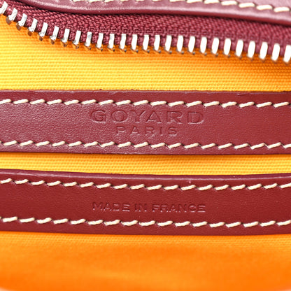 Goyard Goyardine Sac Cap Vert Burgundy 6 of 9