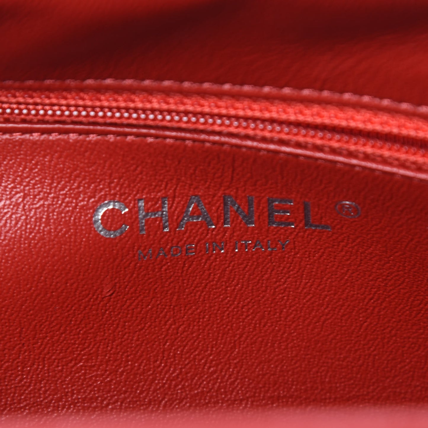 Caviar Quilted Timeless Clutch Red