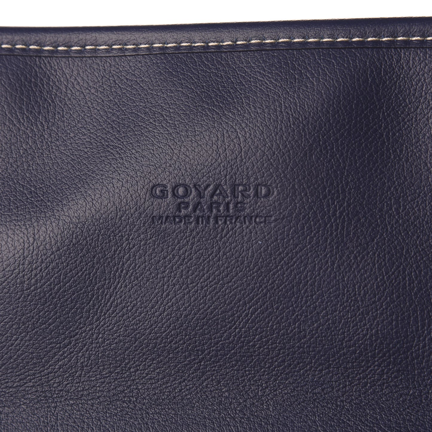 Goyardine Saint Leger Soft Briefcase Backpack Navy