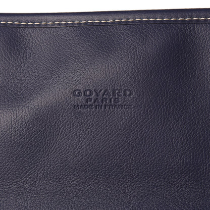 Goyard Goyardine Saint Leger Soft Briefcase Backpack Navy 8 of 9