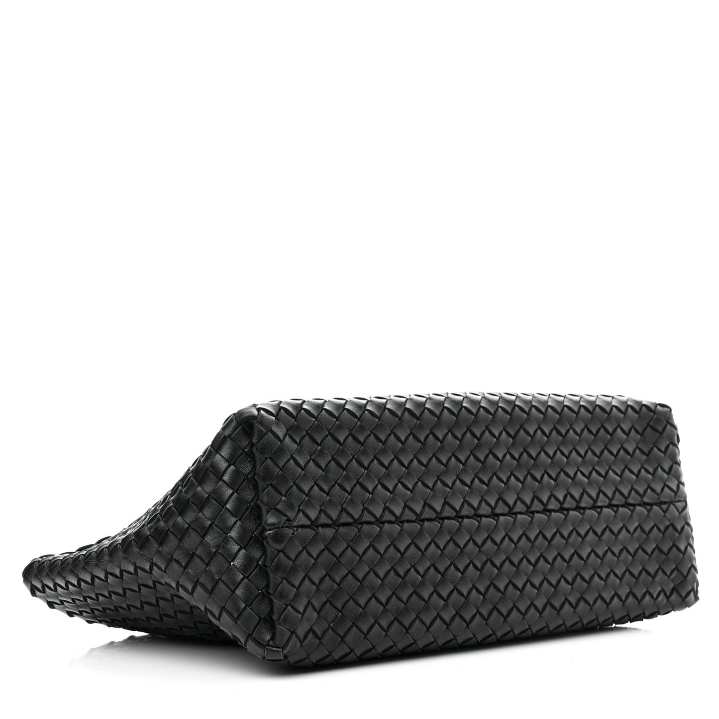 Nappa Intrecciato Small Cabat Black