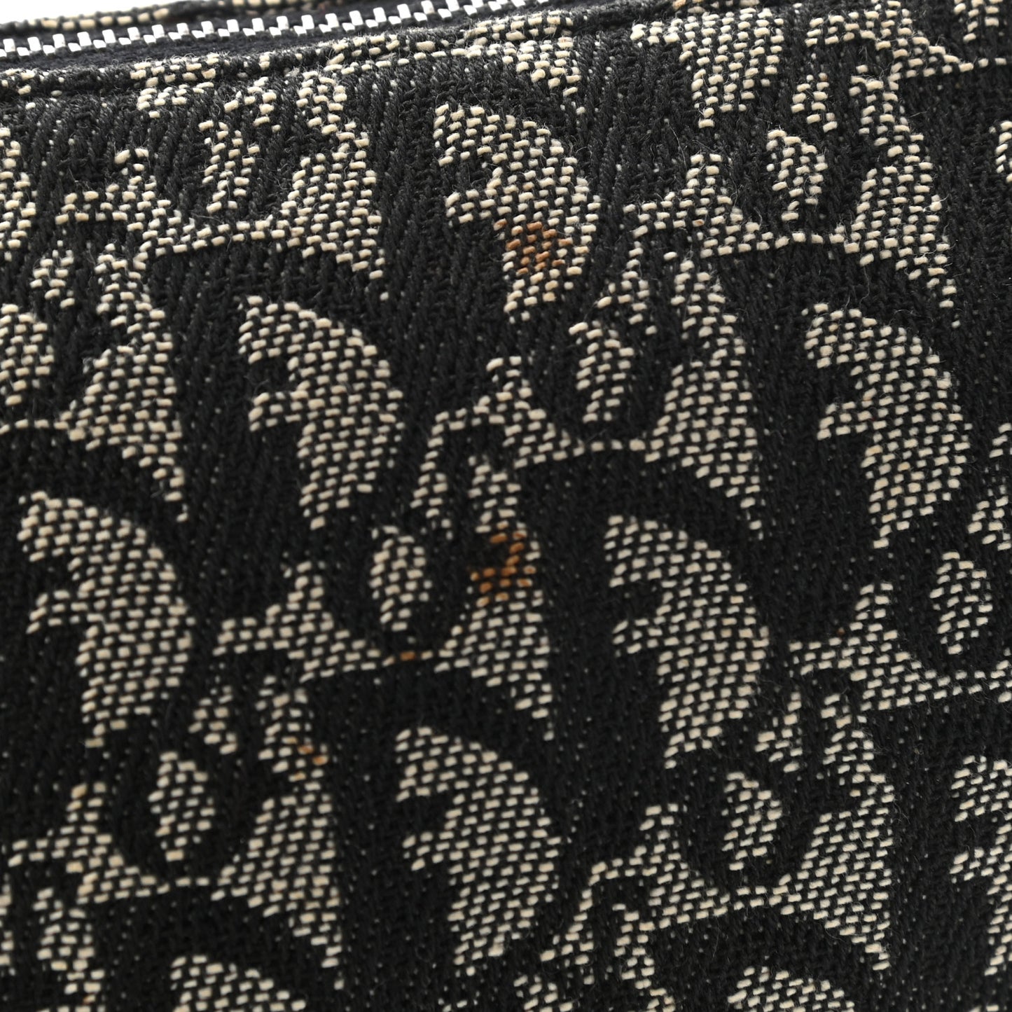 Monogram Mini Saddle Pochette Black