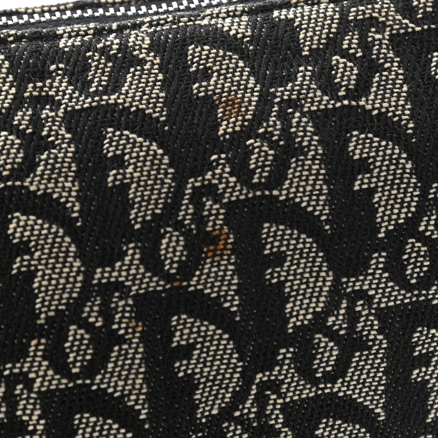 Christian Dior Monogram Mini Saddle Pochette Black 12 of 12