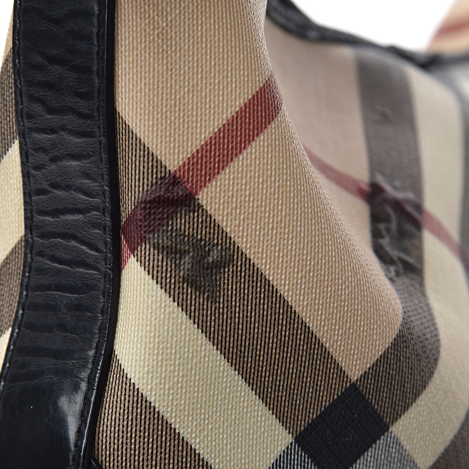 Burberry Supernova Check Large Larkin Hobo Black 14 of 20