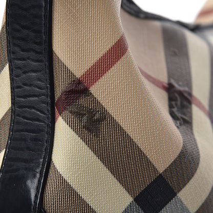 Burberry Supernova Check Large Larkin Hobo Black 14 of 20