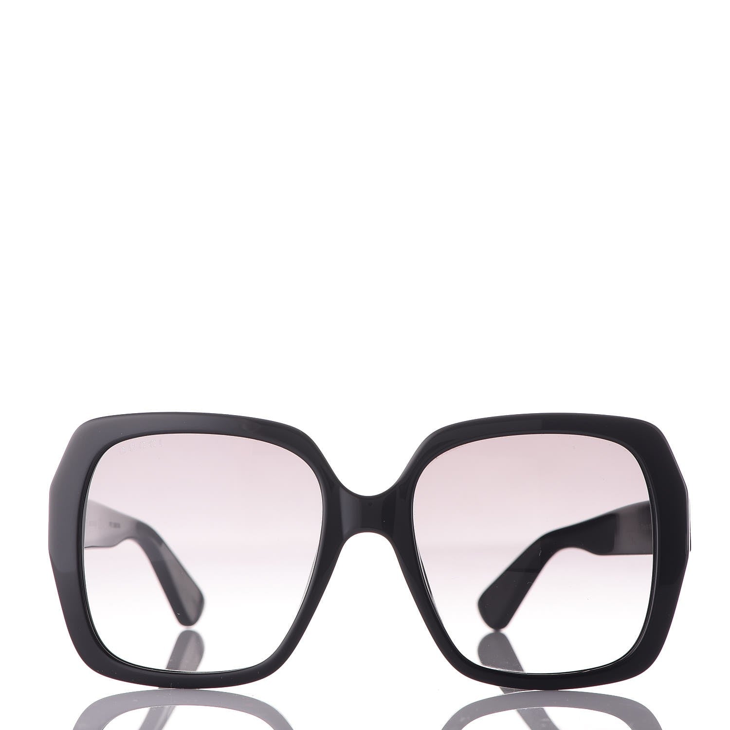Gucci Acetate Square Frame GG0096S Sunglasses Black 2 of 8
