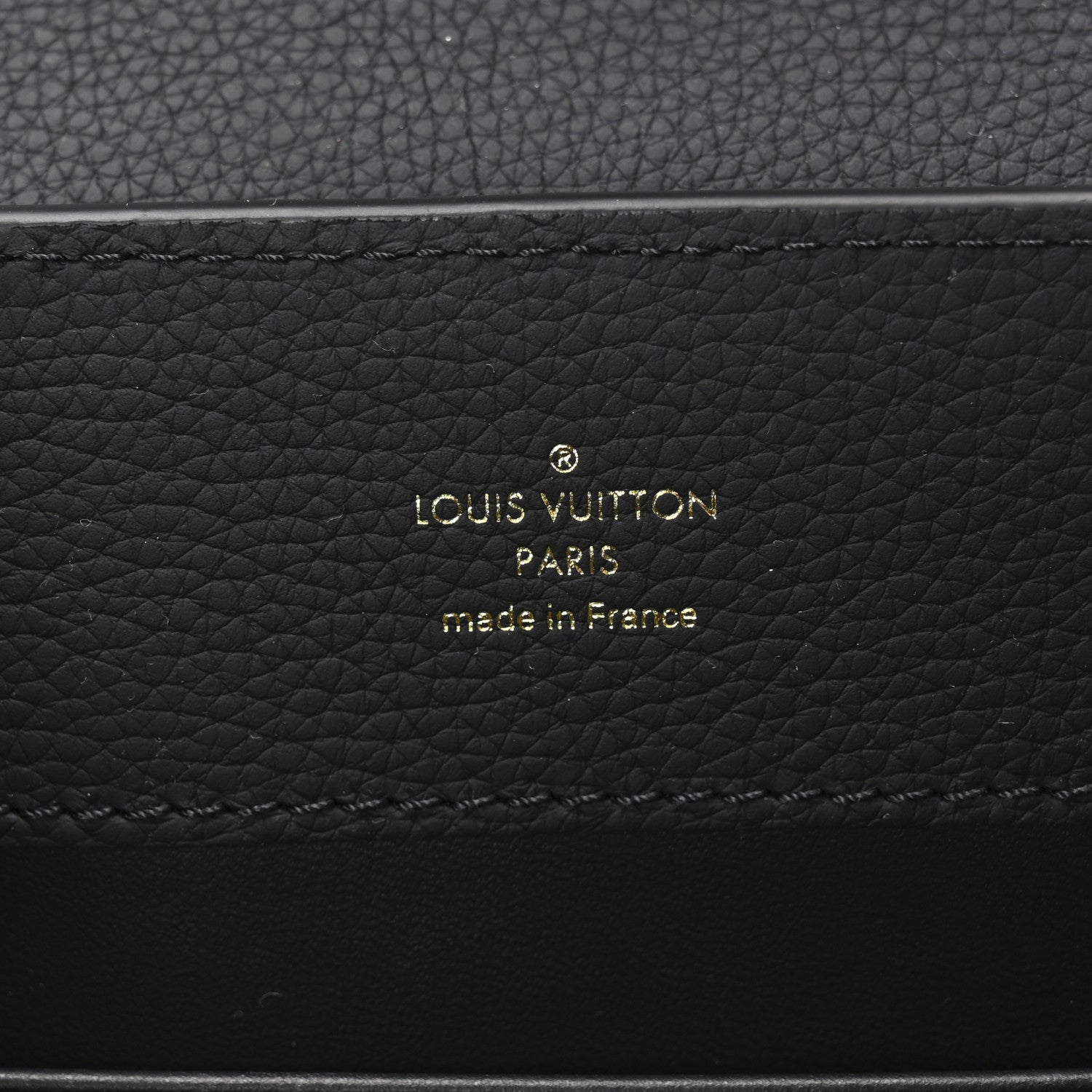 Louis Vuitton Taurillon LV Crush Capucines East West MM Black 6 of 10