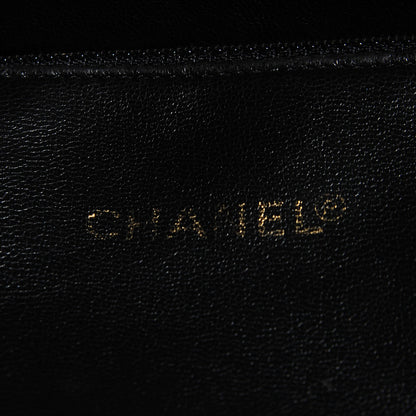 Chanel Lambskin Quilted Shoulder Bag Black 6 of 8