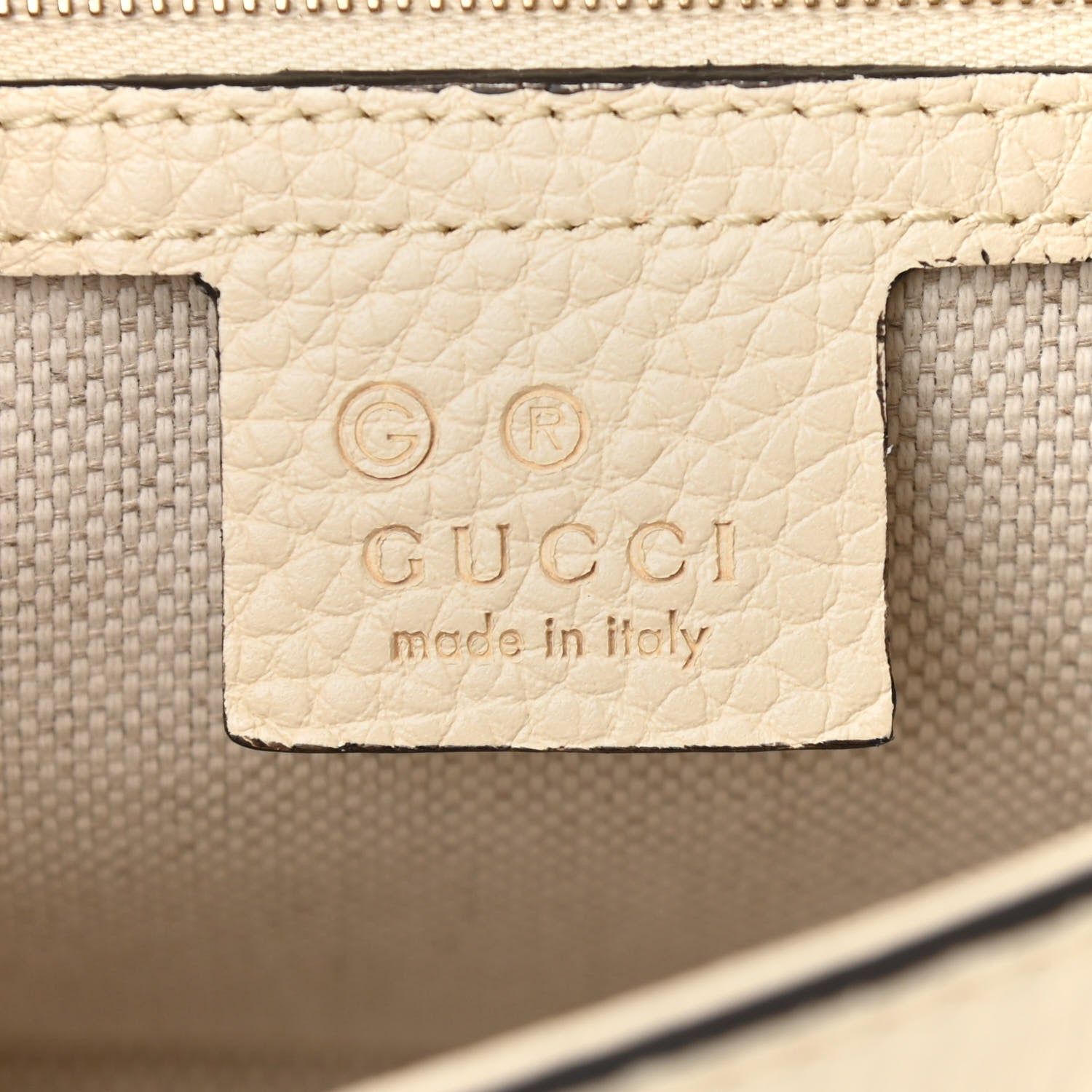 Gucci Cellarius Calfskin Medium Soho Flap Crossbody Ivoire 6 of 10