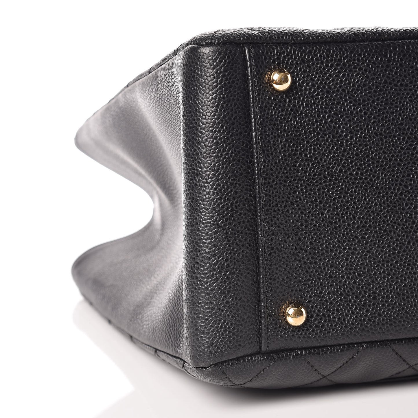 Caviar Quilted XL Grand Shopping Tote GST Black