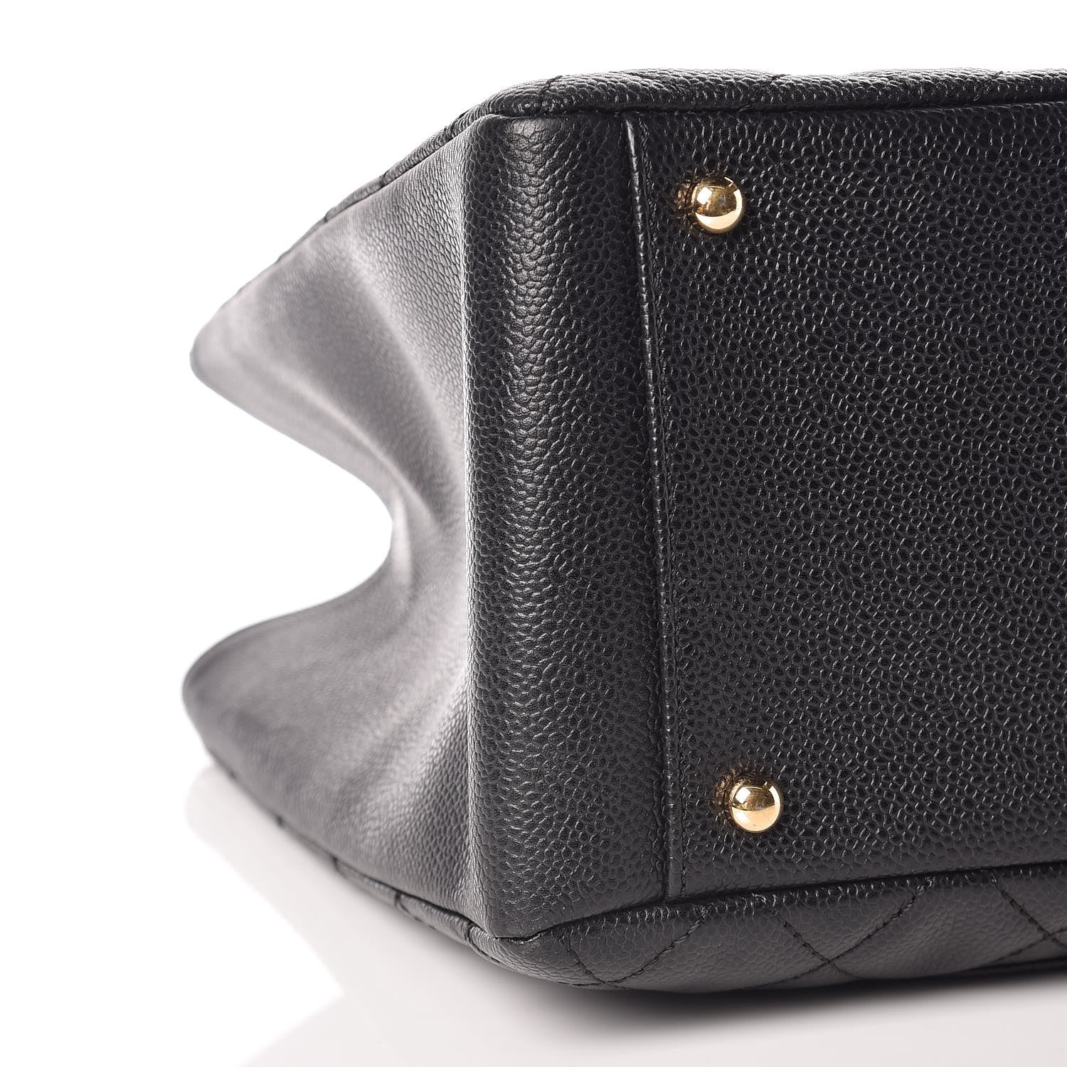 Chanel Caviar Quilted XL Grand Shopping Tote GST Black 8 of 9