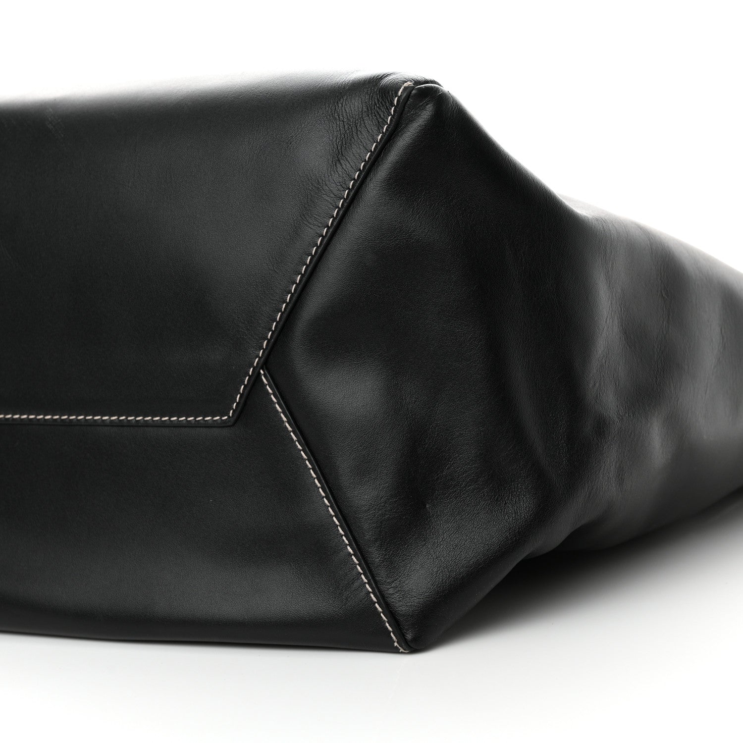 Miu Miu Nappa Large Ivy Tote Bag Black 10 of 17