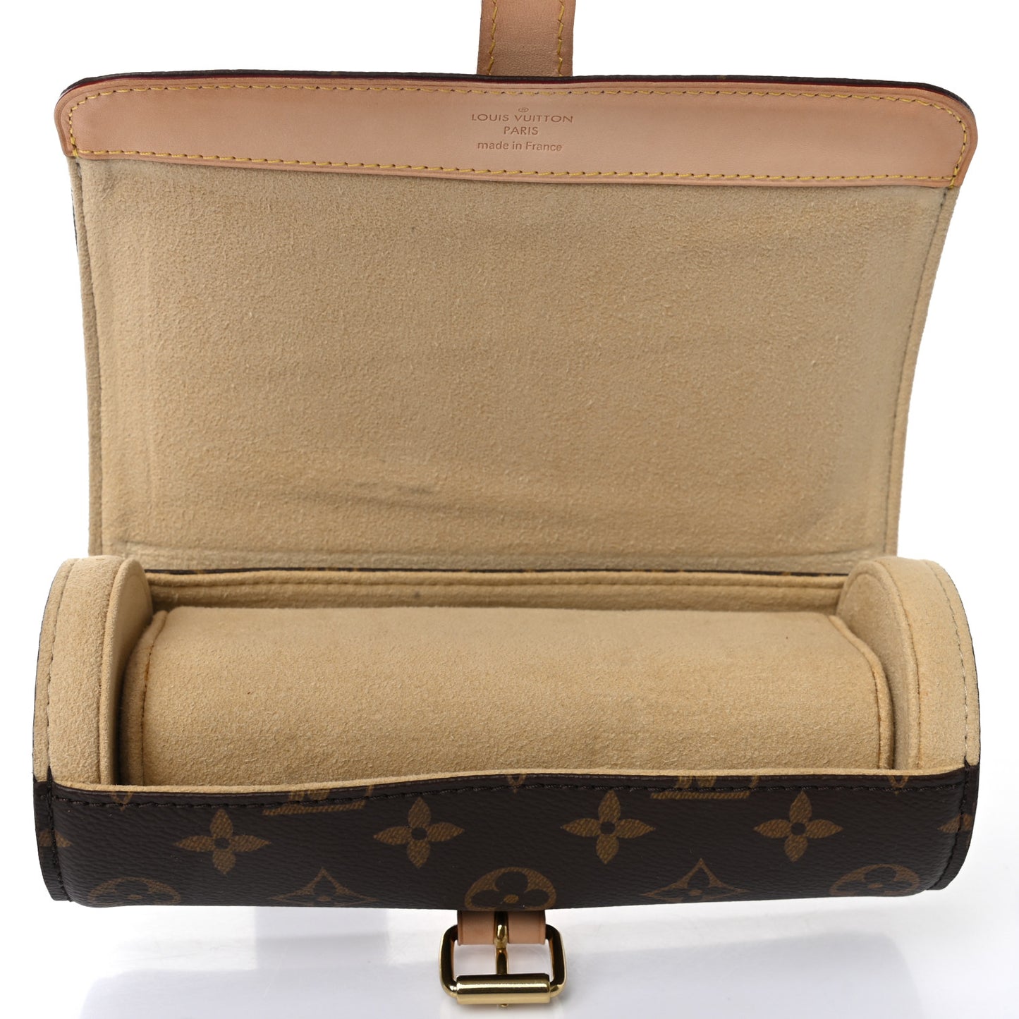 Monogram 3 Watch Travel Case