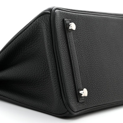 Hermes Togo Birkin 25 Black 9 of 11