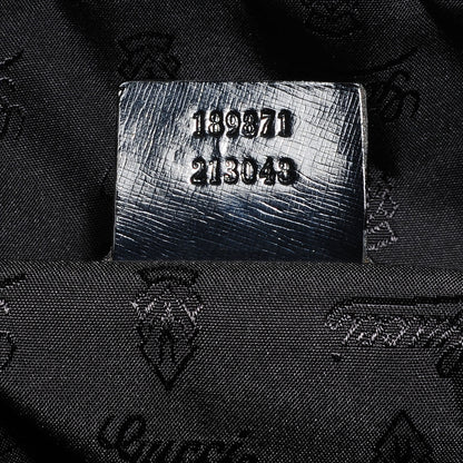Gucci Dialux Pop Bamboo Handle Tote Black 6 of 9