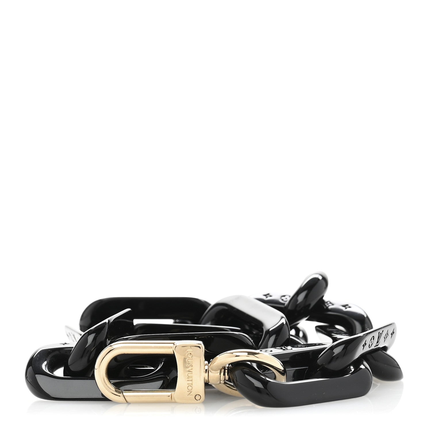 Louis Vuitton Resin Coussin MM Chain Strap Black 1 of 5
