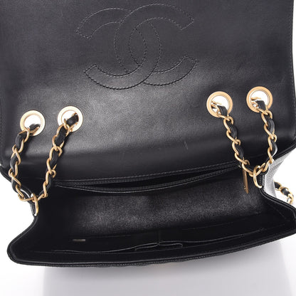 Chanel Caviar Quilted Medium CC Filigree Flap Black 6 of 9