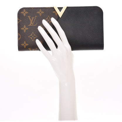 Louis Vuitton Monogram Monogram Kimono Wallet Black 2 of 8