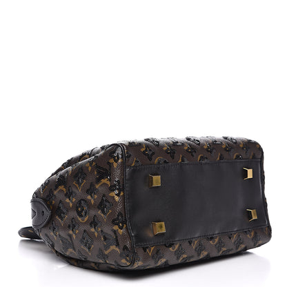 Louis Vuitton Monogram Sequins Eclipse Speedy 28 Black 4 of 13