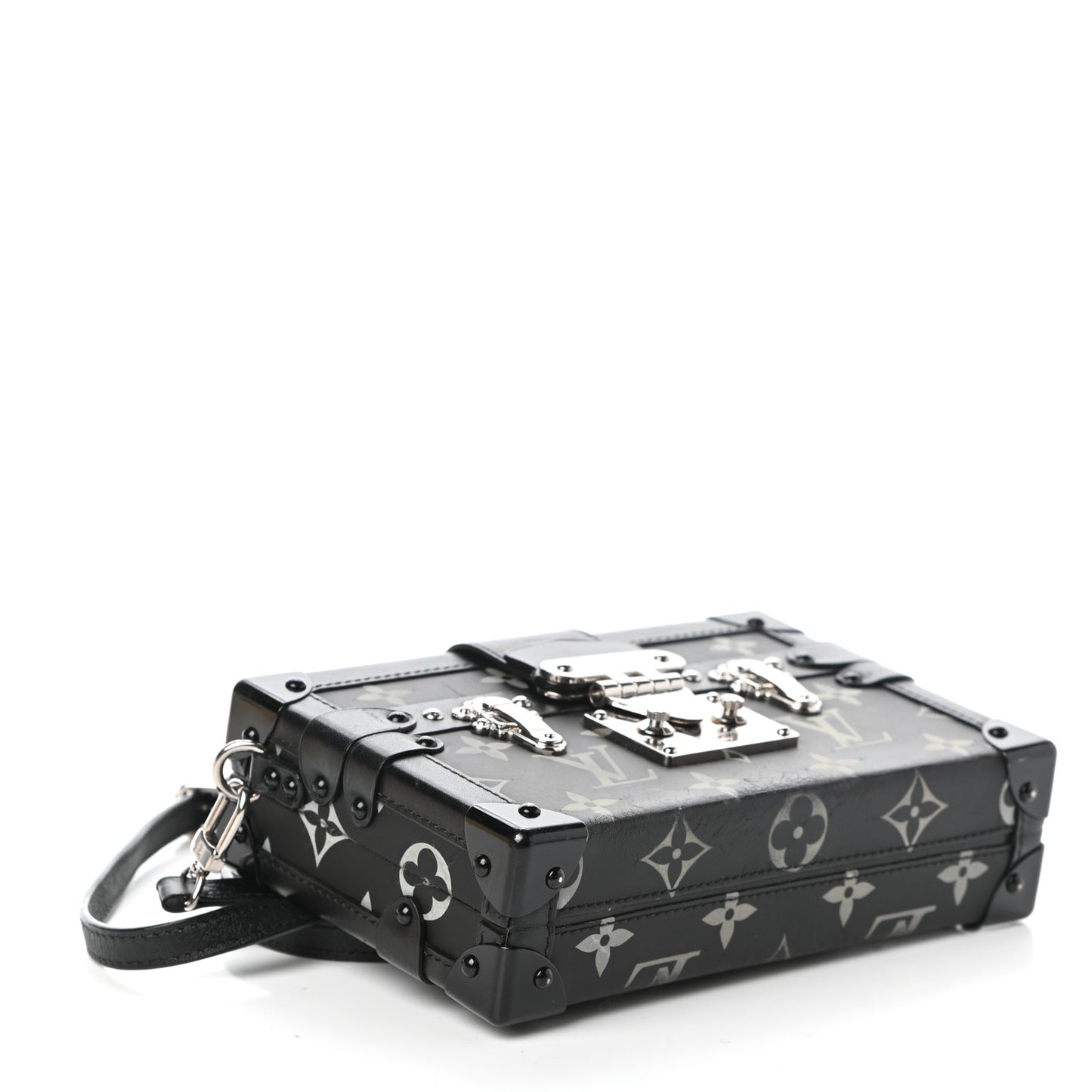 Reflective Petite Malle Black