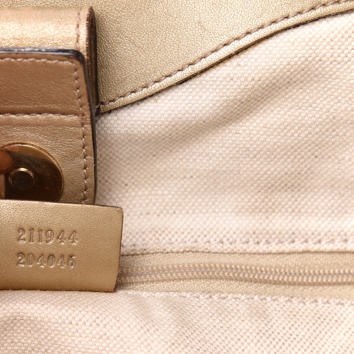 Gucci Monogram Medium Sukey Tote Champagne 8 of 14
