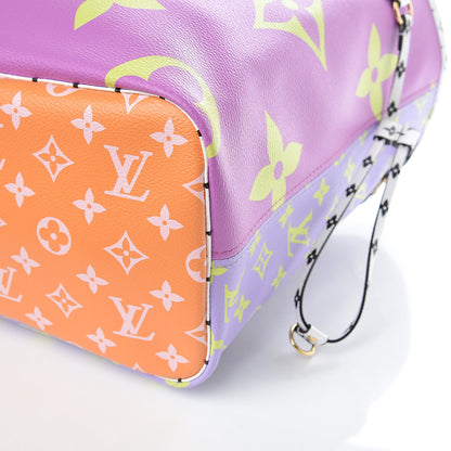 Louis Vuitton Monogram Giant Neverfull MM Pink Lilac 10 of 11