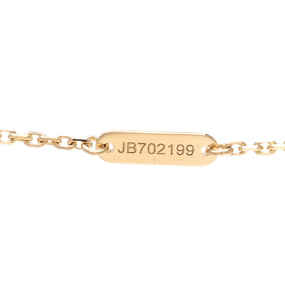 Van Cleef & Arpels 18K Yellow Gold Mother of Pearl Vintage Alhambra Pendant Necklace 4 of 4