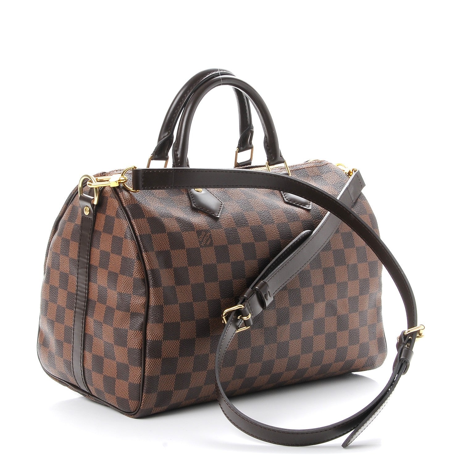 Louis Vuitton Damier Ebene Speedy Bandouliere 30 4 of 10