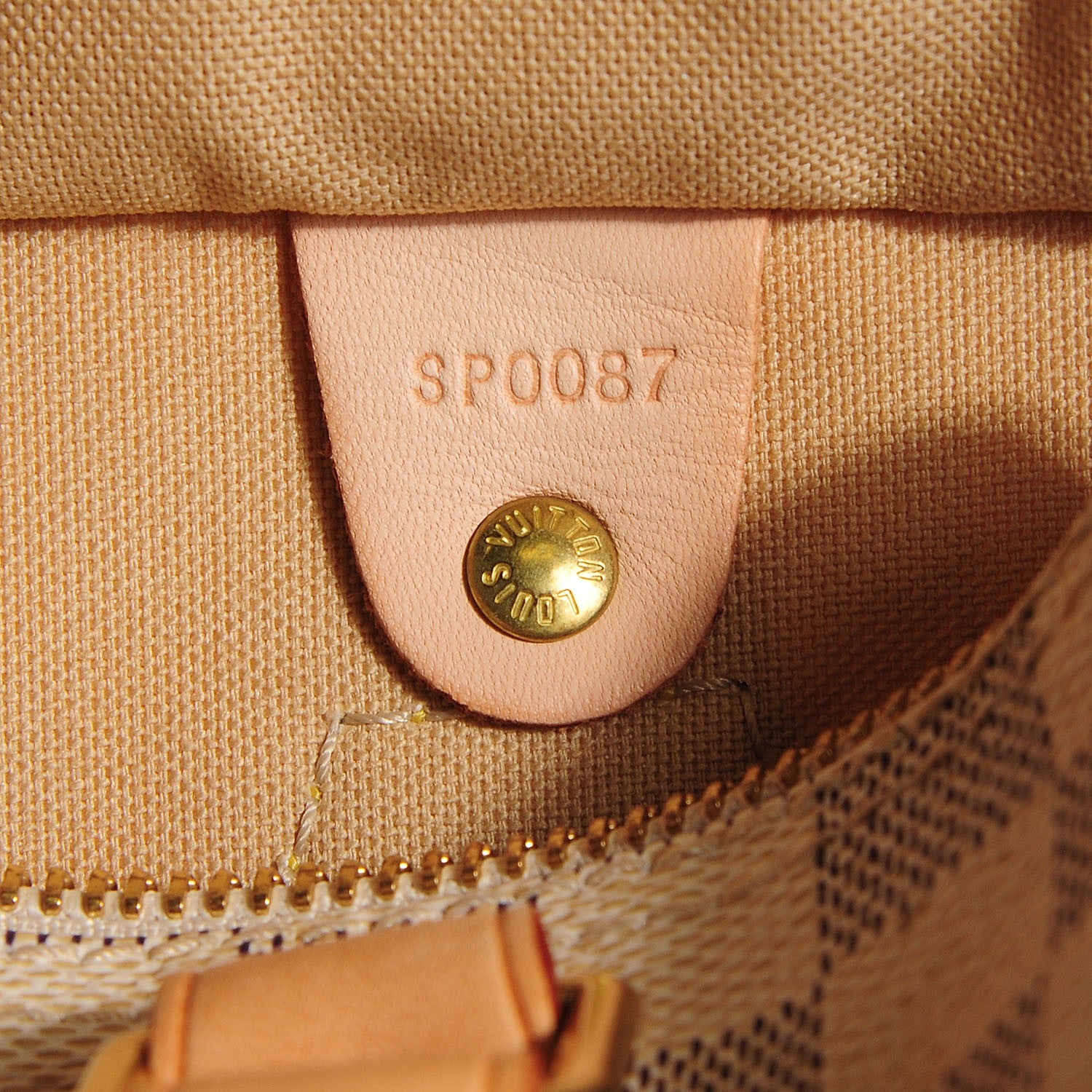 Louis Vuitton Damier Azur Speedy 25 7 of 7