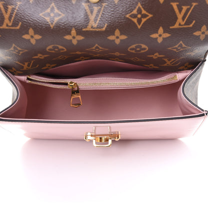 Louis Vuitton Patent Calfskin Monogram Cherrywood PM Rose Ballerine 4 of 4