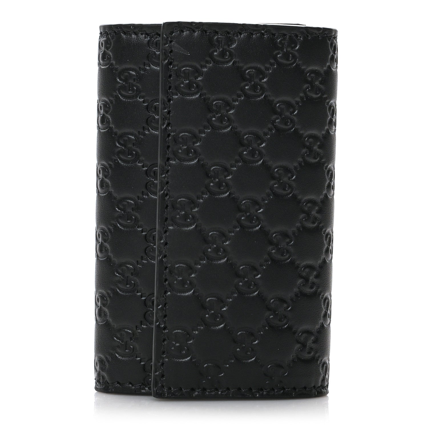 Gucci Microguccissima 6 Key Holder Case Black 1 of 8