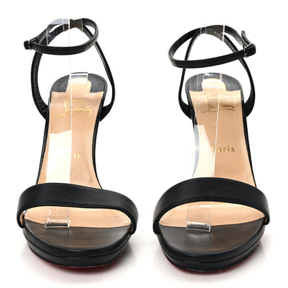 Christian Louboutin Nappa Loubi Queen 120 Pumps 41 Black 2 of 8