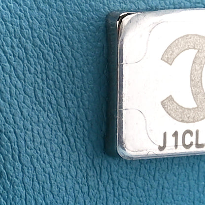 Chanel Lambskin Quilted Mini Square Flap Blue 8 of 11