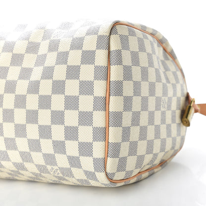 Louis Vuitton Damier Azur Speedy 30 7 of 20