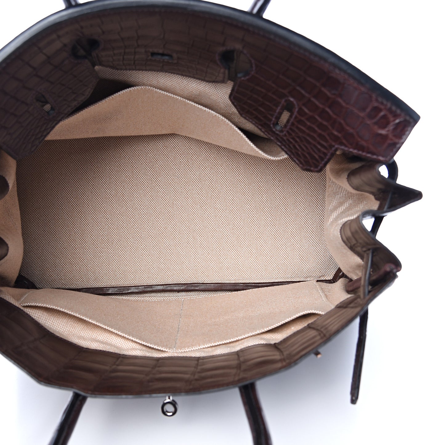 Matte Crocodile Birkin 35 Chocolate